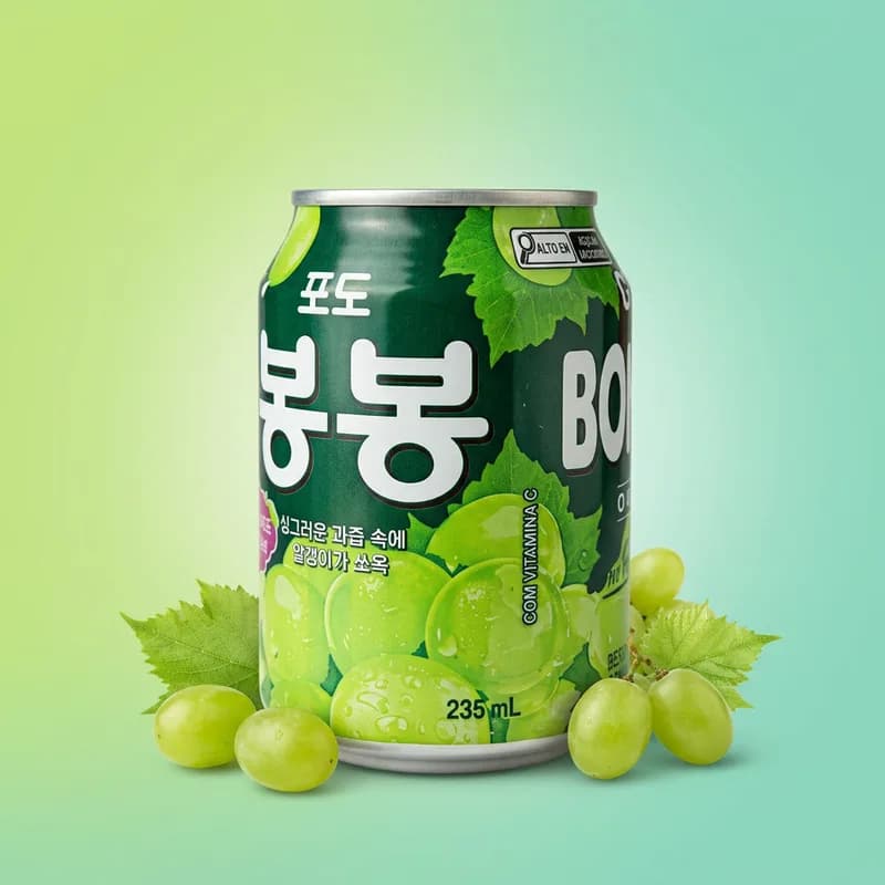 Bon Bon Suco de Uva Verde com Pedaços