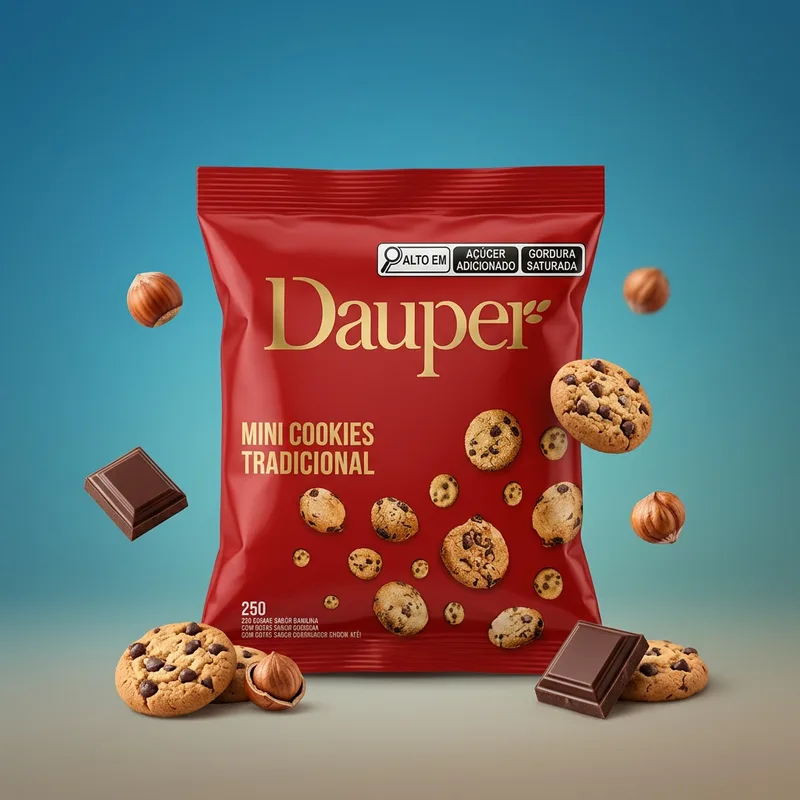 Dauper Mini Cookies Tradicional - 250g