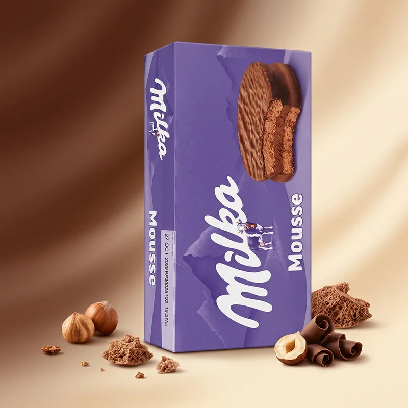Milka Mousse Alfajor - doce importado