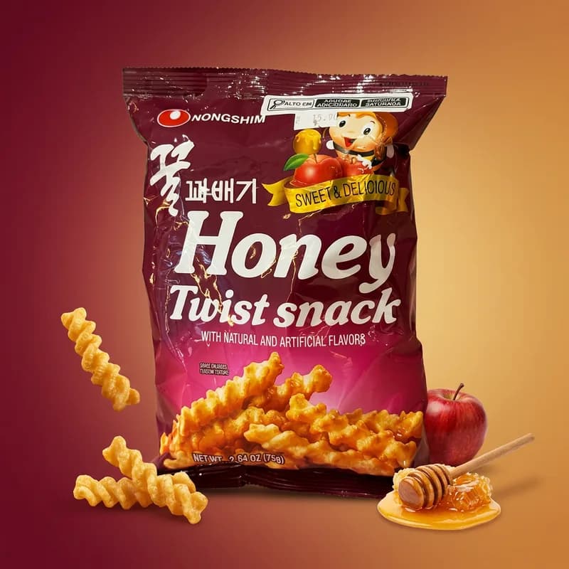 Nongshim Honey Twist Snack - 75g