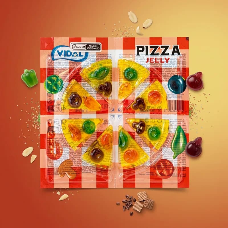 Vidal Pizza Jelly - doce importado